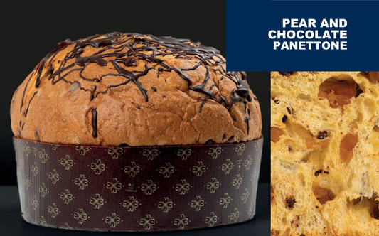 Pear and Chocolate Panettone