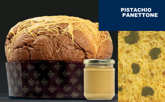 Panettone with Pistacchio Cream